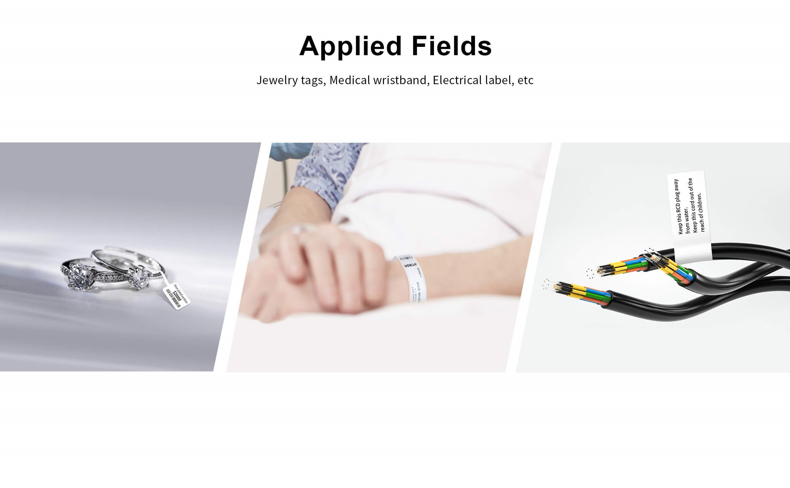 medical wristband, electrical label printer